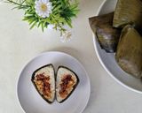 Foto langkah ke 11 dari resep Bacang ketan isi ayam gurih daun pisang (tanpa rebus lama)🍙.