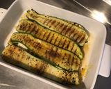 Une image de l'étape 7 de Courgettes grillées aux deux fromages et épices espagnoles.