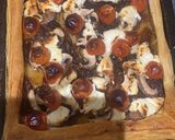 A picture of step 4 of Goats cheese and red onion tart.