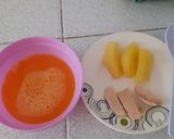 Foto del paso 3 de la receta: ALIMENTACION COMPLEMENTARIA BLW 6+ ALMUERZO CON AMOR