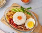 Foto langkah ke 4 dari resep Nasi Lemak.