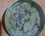 A picture of step 5 of Malai Wale Aloo.