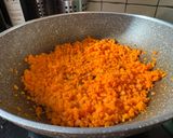 Une image de l'étape 2 de Tarte épinards carottes cumin.