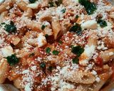 Foto del paso 5 de la receta: Pasta fagiolli (fideos con porotos y salsa)