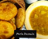 A picture of step 10 of Kachori #ramadankitayari #FastFood.