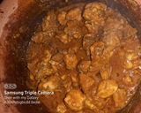A picture of step 7 of Chilli sauce chicken fry.