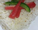 A picture of step 6 of White paper steamed Rice.