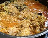 A picture of step 5 of Mutton biriyani.