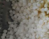 A picture of step 1 of Sabudana Khichdi.