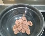 Une image de l'étape 2 de Pâte a tartiner cacahuète chocolat au lait.