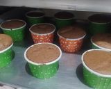 Foto langkah ke 4 dari resep Chocolate Cupcake with Strawberry Filling (decorating cake).