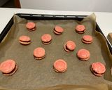 Une image de l'étape 11 de Macarons ganache fruits rouges.