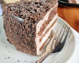 A picture of step 1 of Rich chocolate cake.