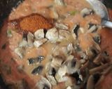 A picture of step 3 of Mushroom Pulao.