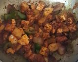 A picture of step 4 of Paneer diwani handi.