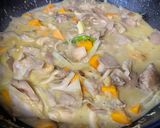 Foto del paso 7 de la receta: Curry de plátano, calabaza y setas con leche de coco