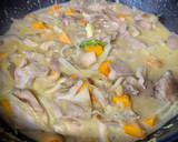 Foto del paso 7 de la receta: Curry de plátano, calabaza y setas con leche de coco