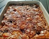 Une image de l'étape 3 de Clafoutis abricot framboise et amandes.