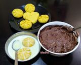 A picture of step 2 of Chocolate Hummus with Umm Ali.