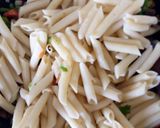 A picture of step 7 of Pasta with mincemeat.