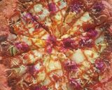 Foto langkah ke 10 dari resep Pizza Buah Naga.