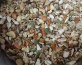 A picture of step 3 of Dates dry fruits ladoo.