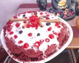 A picture of step 7 of #cook pad India#Velvet Sponge Beetroot Ragi Red cake#.
