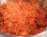 A picture of step 2 of Carrot Halwa.