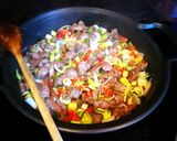 Foto del paso 6 de la receta: Mollejas en salsa de hortalizas con guarnición de arroz