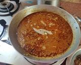 A picture of step 5 of Kala mutton keema.