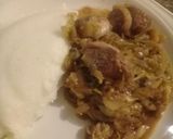 A picture of step 8 of Beef potties in cabbage.