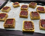 A picture of step 6 of Raspberry Chocolate Ganache Tart.