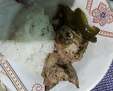 A picture of step 9 of Steamed Chicken with Rosemary and Thyme.