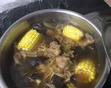 金針玉米木耳排骨湯的食譜步驟3照片