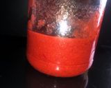 A picture of step 2 of Strawberry Compote/Sauce.