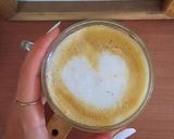 عکس مرحله 1 از دستور لاته با فرنچ پرس ☕
