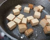 Une image de l'étape 1 de 🥢Tofu fumé sauce Satay.