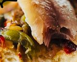 Foto del paso 6 de la receta: Coca de escalivada y sardinas en freidora de aire 🐟 🫑 🧅 🍆
