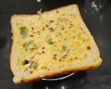A picture of step 2 of Garlic And Corn Sandwich.