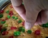 A picture of step 10 of Plum Cake (eggless and no rum).