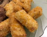Foto langkah ke 5 dari resep Chicken nugget with carrot n cheese 👍🏻👍🏻.