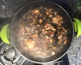 Foto del paso 10 de la receta: Arròs negre amb sèpia, conill i escarxofes