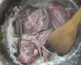Foto del paso 2 de la receta: Morcillo de Angus Guisado con Batata, Zanahoria, Vino y Café
