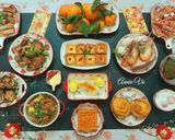 Hình bước làm 14 của món Mâm cỗ cúng ông Táo