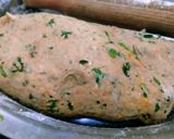 A picture of step 2 of Green coriander masala Thepla.