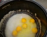 Foto langkah ke 3 dari resep Nasi Telur Kacang Merah Manis Gurih.