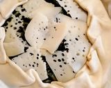 Foto del passaggio 3 della ricetta Galette salata con cicoria e formaggio pecorino