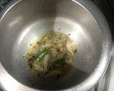 A picture of step 1 of Green peas pulao in pressure cooker.