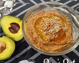 A picture of step 4 of Avocado Hummus.