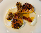 Foto del paso 13 de la receta: Muslos de pollo, kumquats y puré especiado